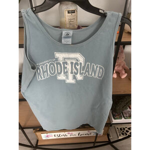 Women's Authentic Pigment University of Rhode Island Tank Top S Light Blue